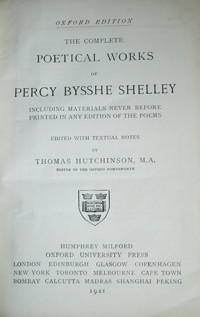 Poetical Works